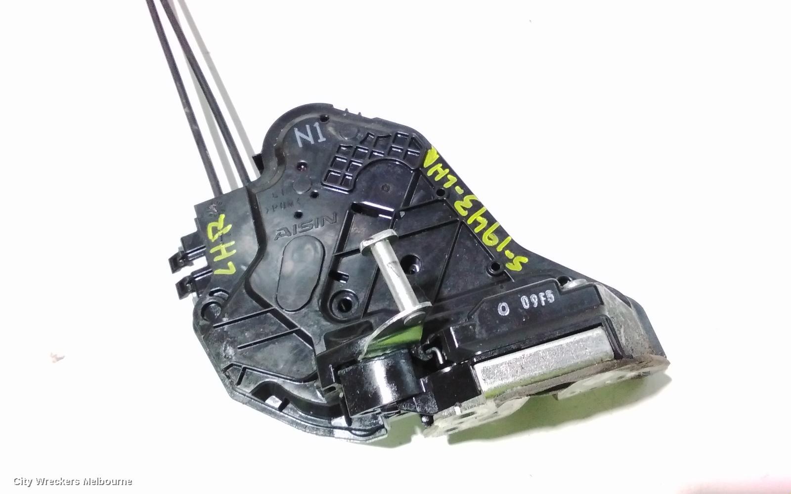 TOYOTA COROLLA DOOR/BOOT/GATE LOCK, LEFT REAR DOOR LOCK, ZRE172R, 12/2013 - 06/2019