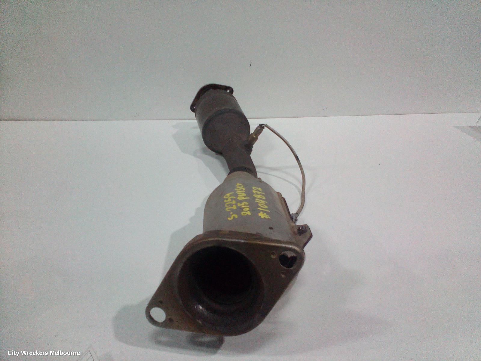 NISSAN PULSAR CATALYTIC CONVERTER, UNDER CAR-CAT TYPE, 1.8, PETROL, B17/C12, 12/2012 - 12/2017