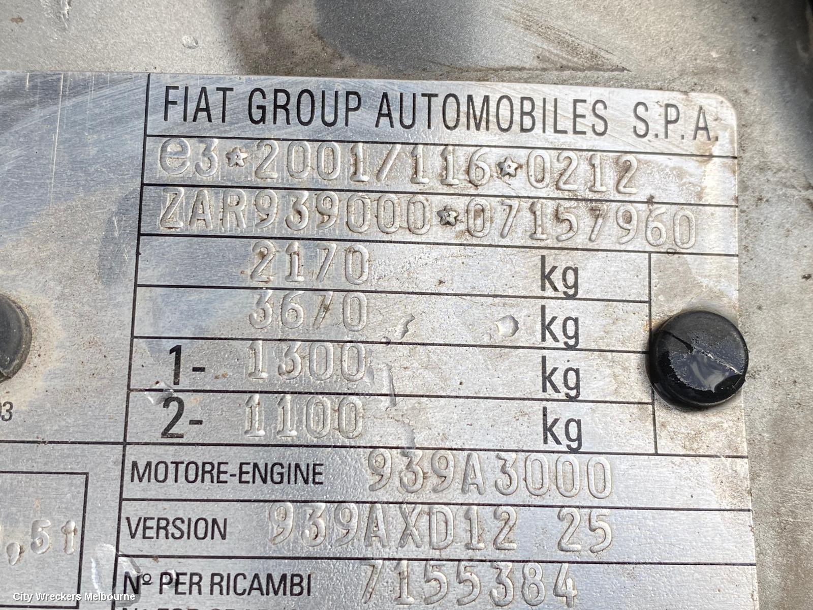 ALFA ROMEO 159 LEFT FRONT HUB ASSEMBLY, 06/2006 ONWARDS