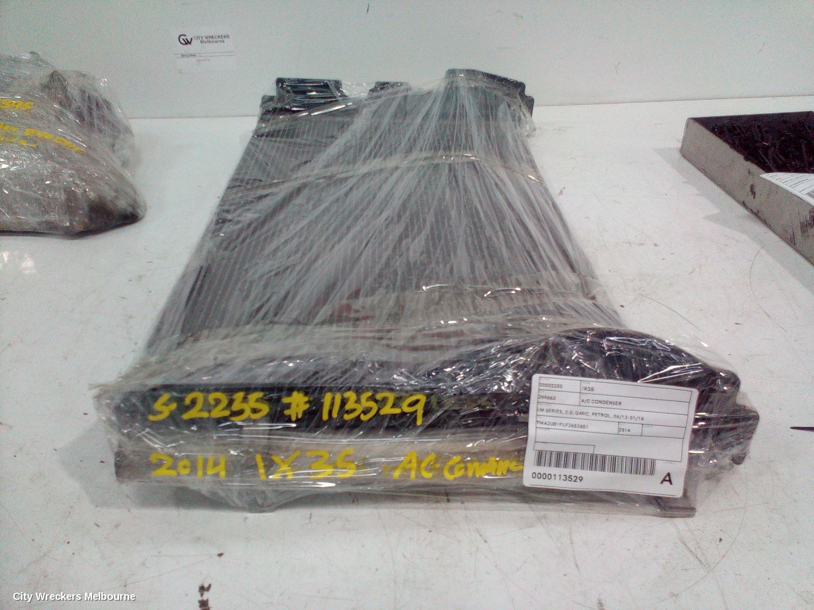 HYUNDAI IX35 A/C CONDENSER, LM SERIES, 2.0, G4NC, PETROL, 06/2013 - 01/2016