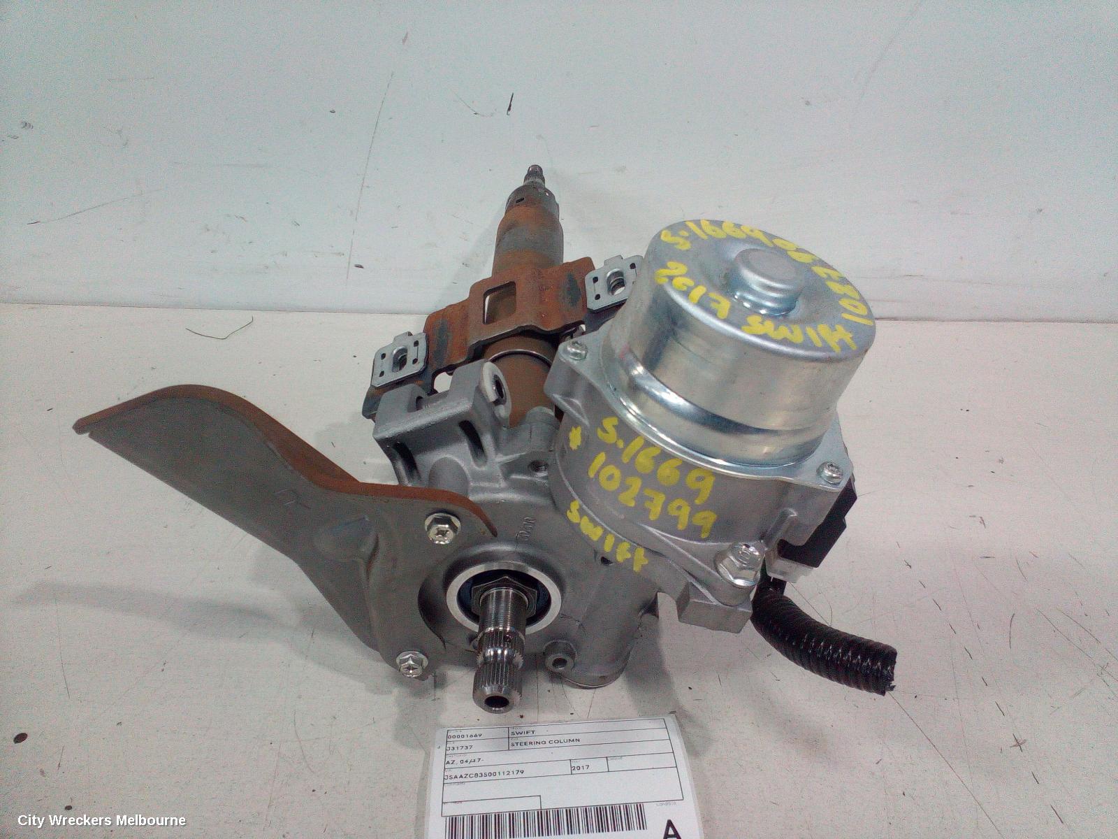 SUZUKI SWIFT STEERING COLUMN, AZ, 04/2017 - 03/2025