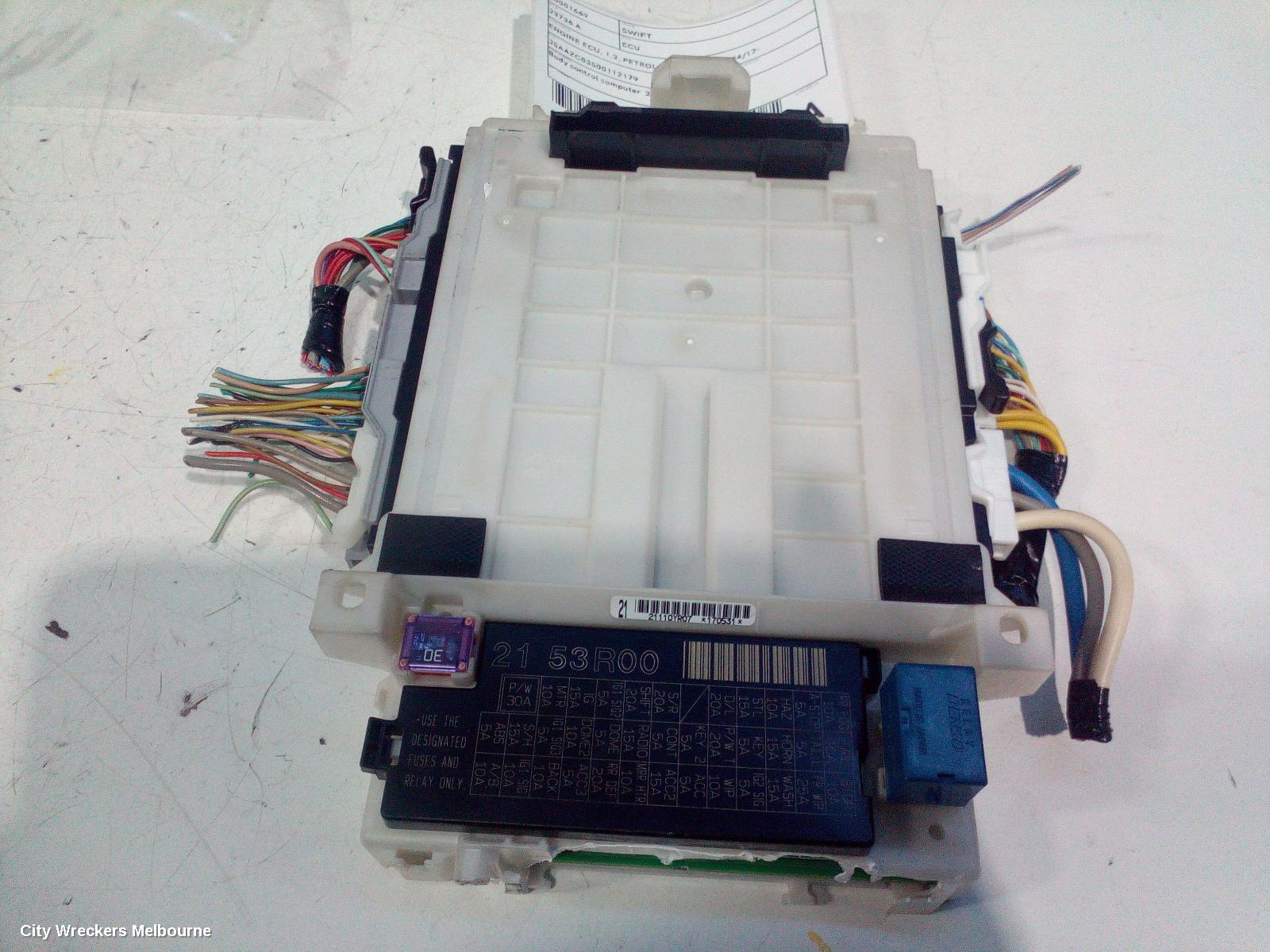 SUZUKI SWIFT ECU, ENGINE ECU, 1.2, PETROL, ECU ONLY, AZ, 04/2017 ONWARDS