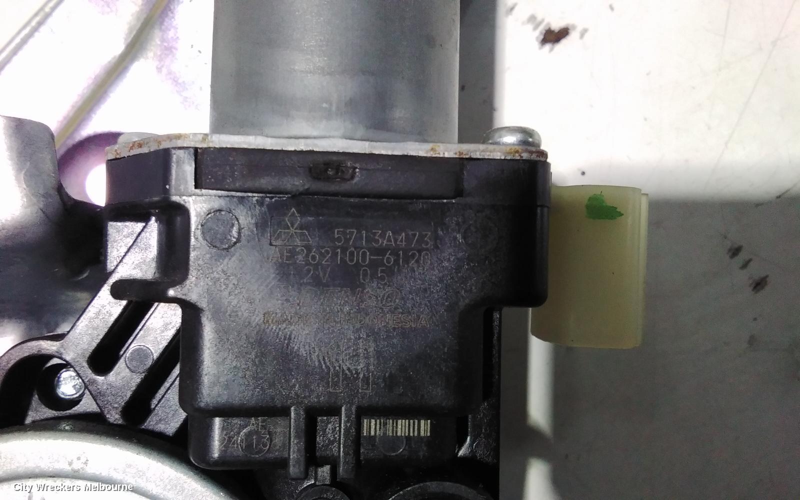 MITSUBISHI PAJERO RIGHT REAR WND REG/MOTOR, DOOR REG ASSY (REG AND MOTOR), QE, PAJERO SPORT, 10/2015 - 10/2019
