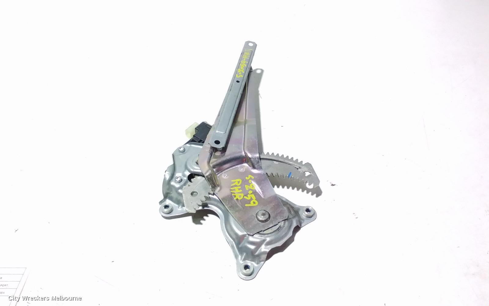MITSUBISHI PAJERO RIGHT REAR WND REG/MOTOR, DOOR REG ASSY (REG AND MOTOR), QE, PAJERO SPORT, 10/2015 - 10/2019