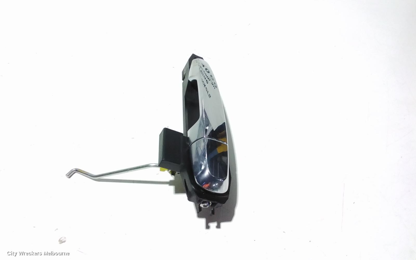 MITSUBISHI PAJERO DOOR HANDLE, OUTER, RH REAR, CHROME, NS-NX, 08/2006 - 04/2021