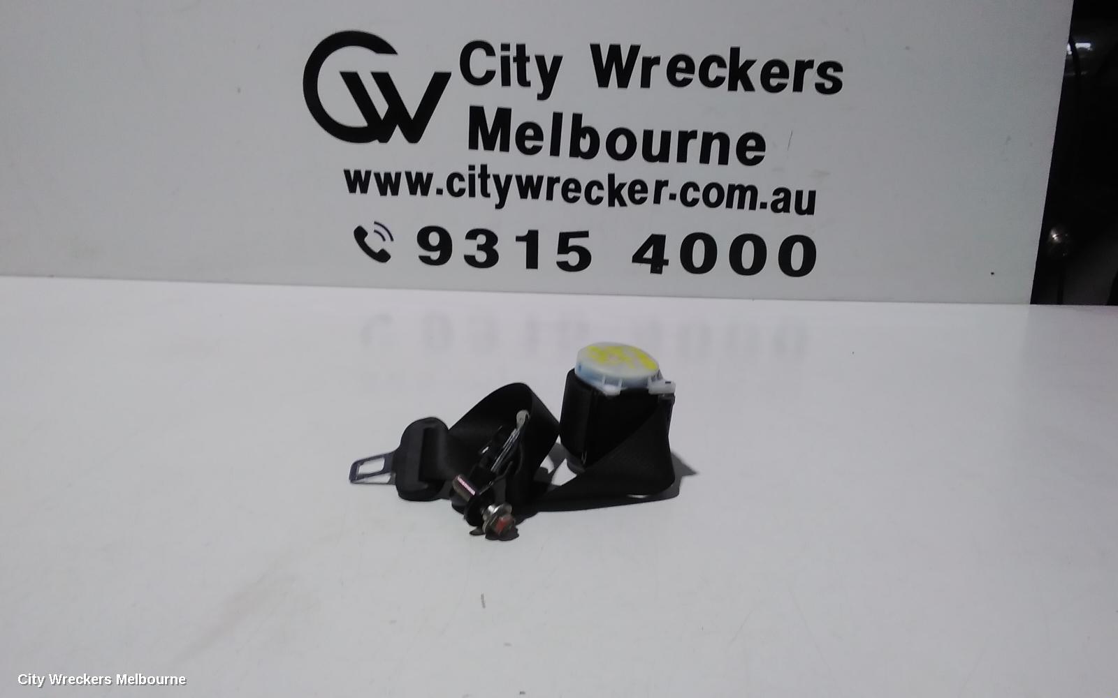 MITSUBISHI PAJERO SEATBELT/STALK, RH REAR, SEAT BELT ONLY, PAJERO SPORT, QE-QF, 10/2015 ONWARDS