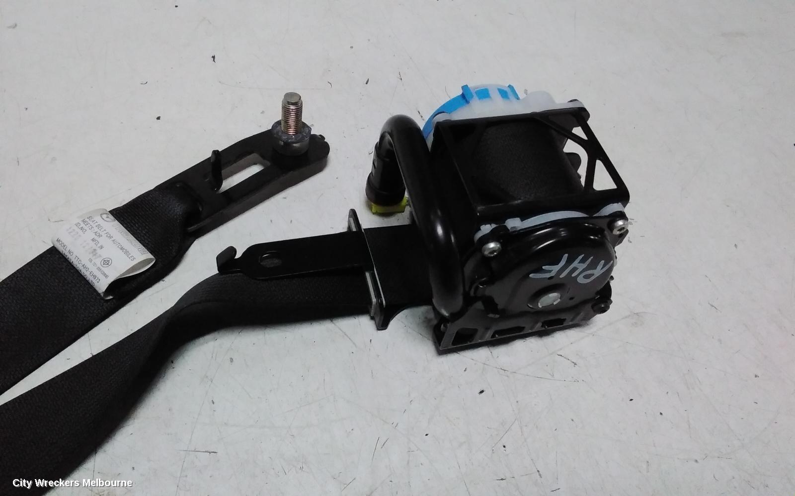 MAZDA 2 SEATBELT/STALK, RH FRONT, SEAT BELT ONLY, DJ/DL, SEDAN/HATCH, 09/2014 ONWARDS