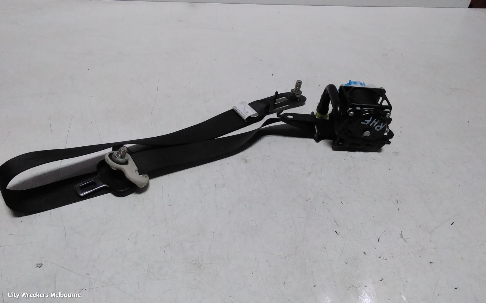 MAZDA 2 SEATBELT/STALK, RH FRONT, SEAT BELT ONLY, DJ/DL, SEDAN/HATCH, 09/2014 ONWARDS