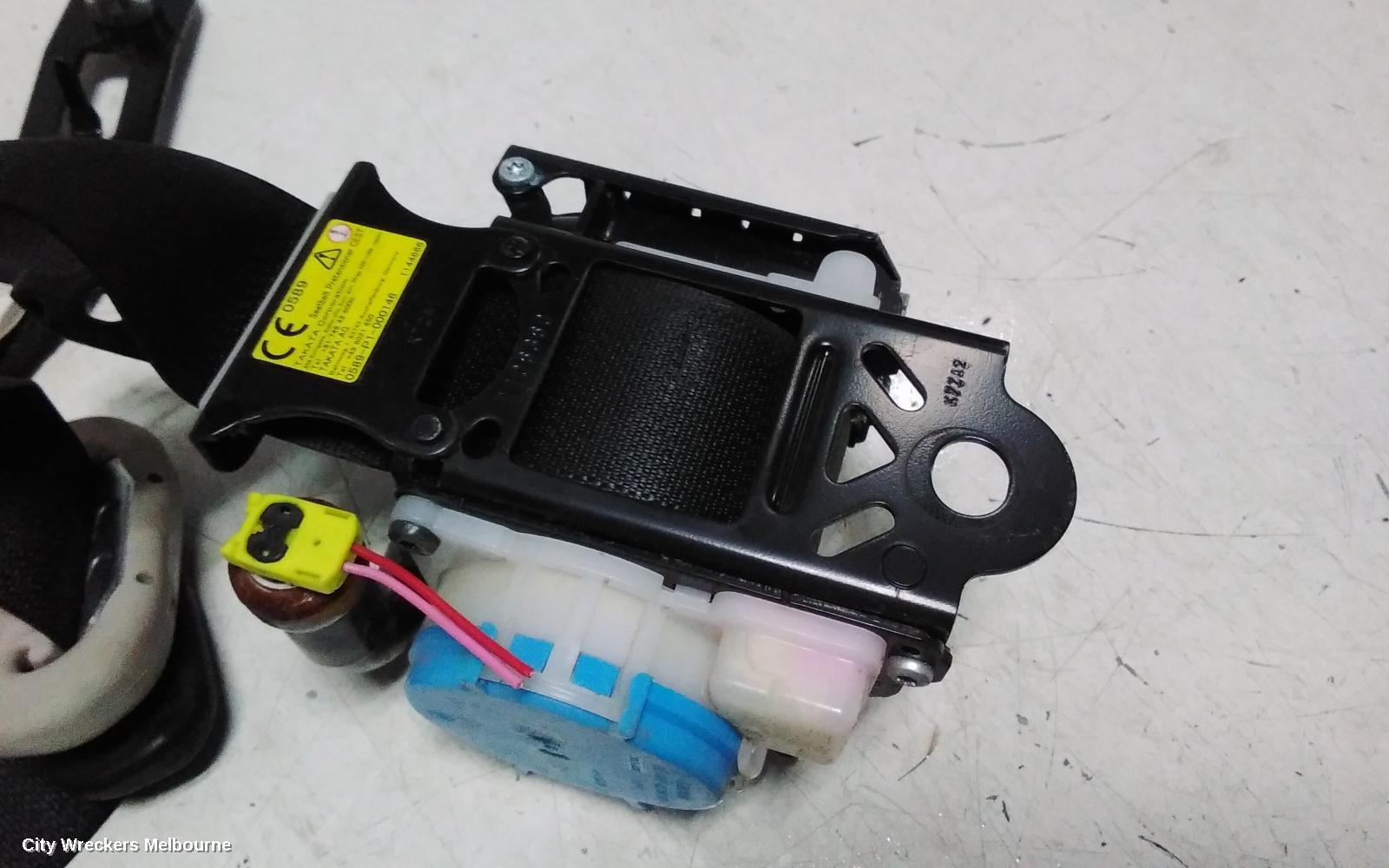 MAZDA 2 SEATBELT/STALK, LH FRONT, SEAT BELT ONLY, DJ/DL, SEDAN/HATCH, 09/2014 ONWARDS