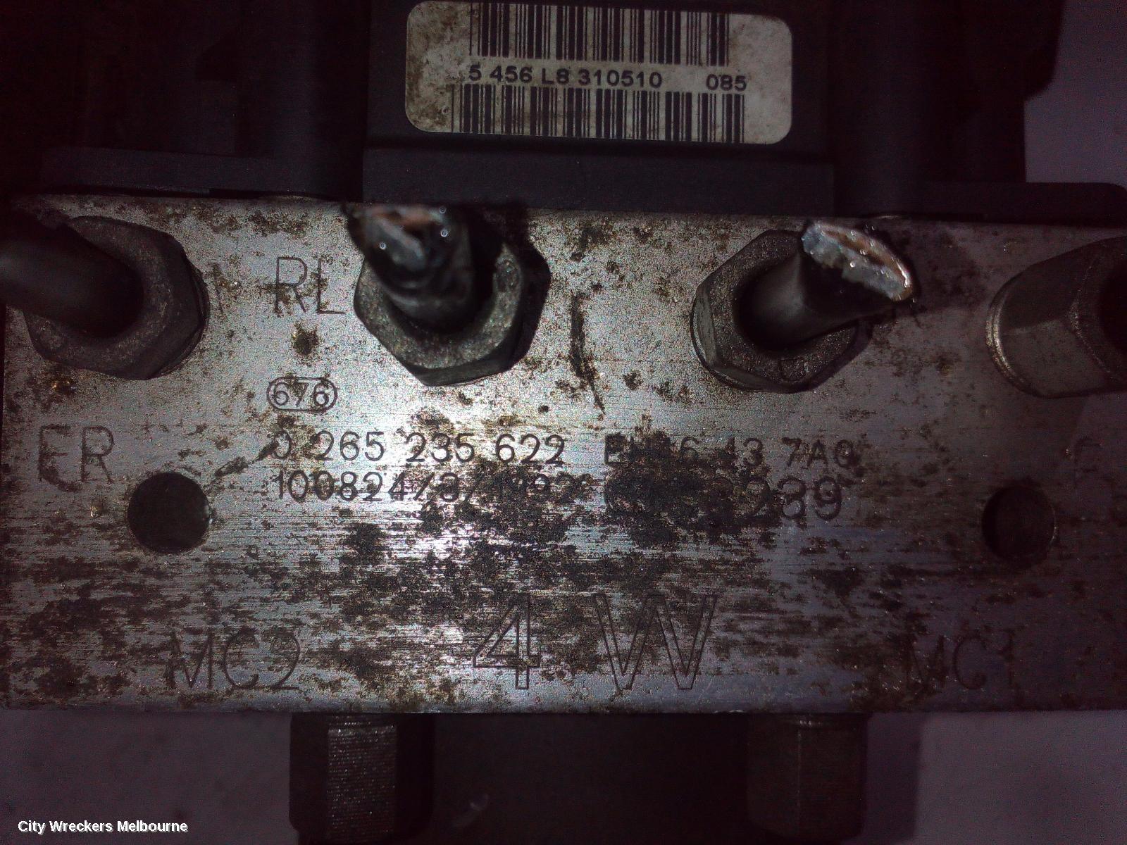 MAZDA CX7 ABS PUMP/MODULATOR, ER, 11/2006 - 02/2012