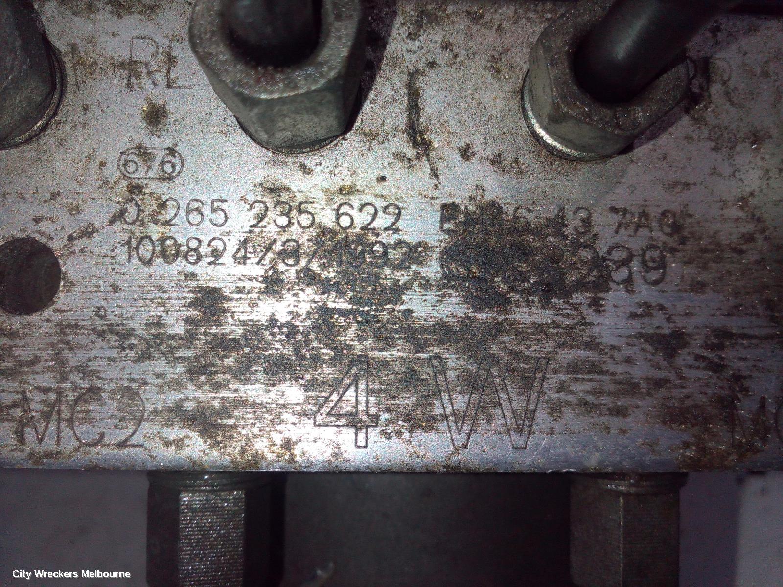 MAZDA CX7 ABS PUMP/MODULATOR, ER, 11/2006 - 02/2012
