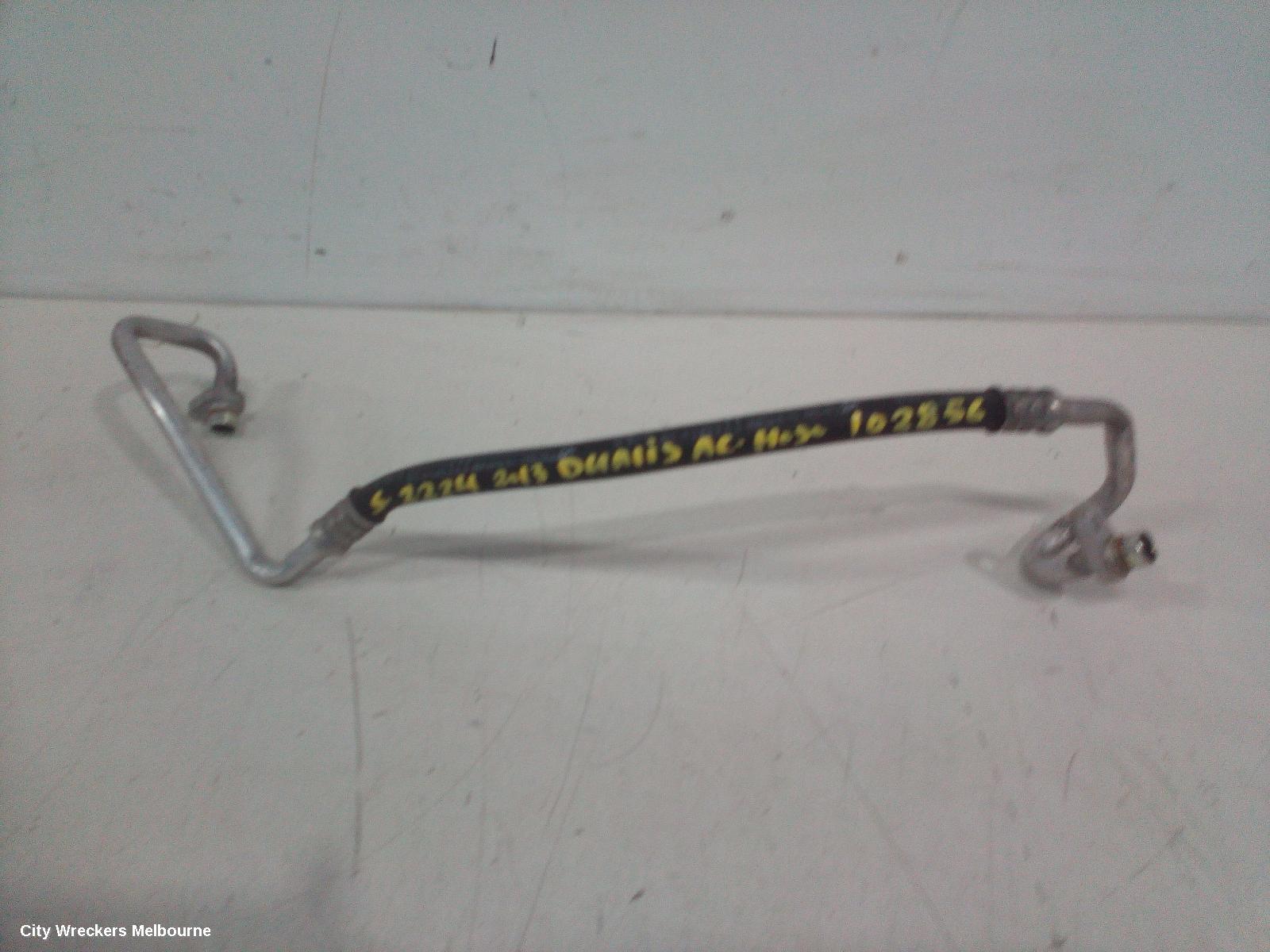 NISSAN DUALIS A/C HOSES, PETROL, 2.0, MR20, COMPRESSOR TO CONDENSOR, J10, 10/2007 - 05/2014