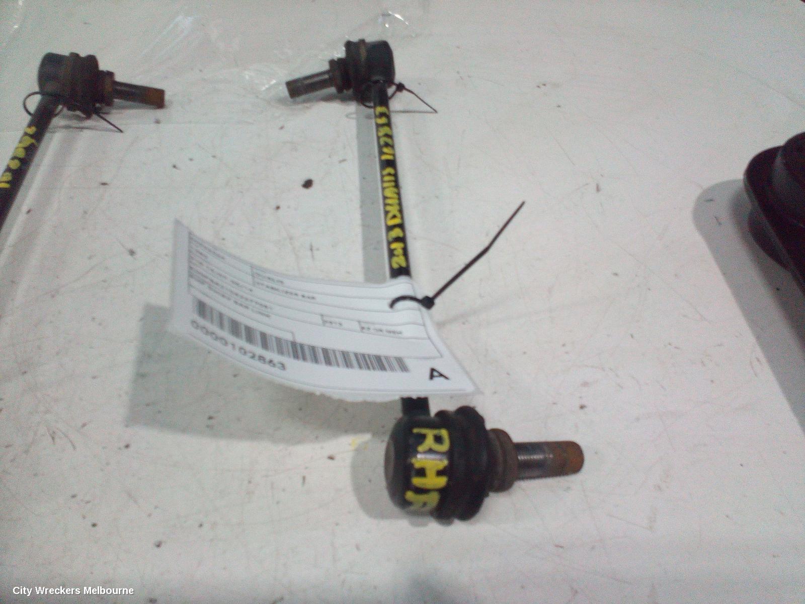 NISSAN DUALIS STABILISER BAR, J10 10/2007 - 05/2014