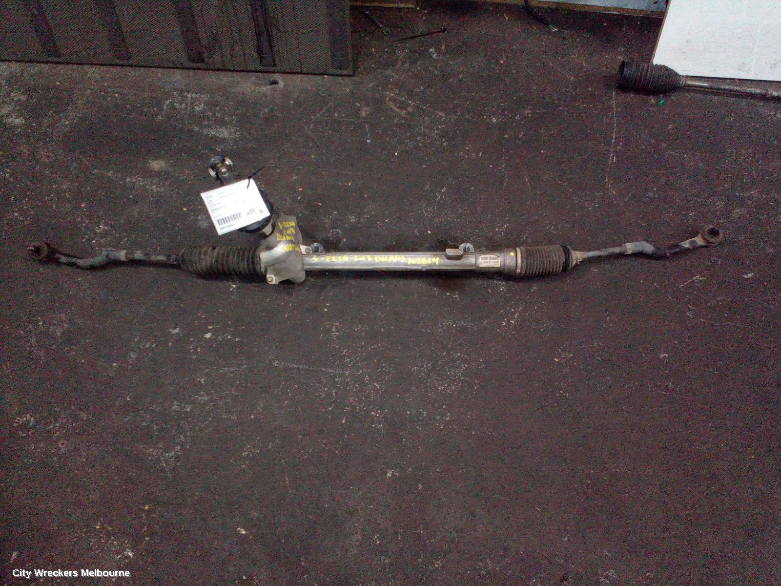 NISSAN DUALIS STEERING BOX/RACK, J10, 10/2007 - 05/2014