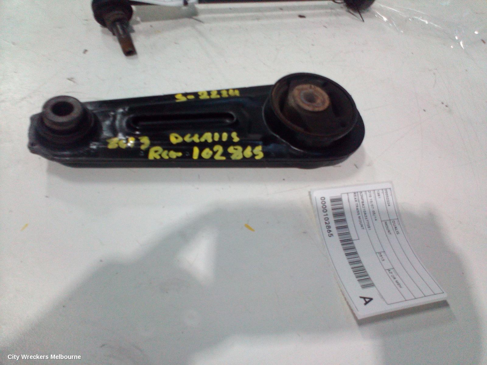 NISSAN DUALIS MOUNT, J10 10/2007 - 05/2014