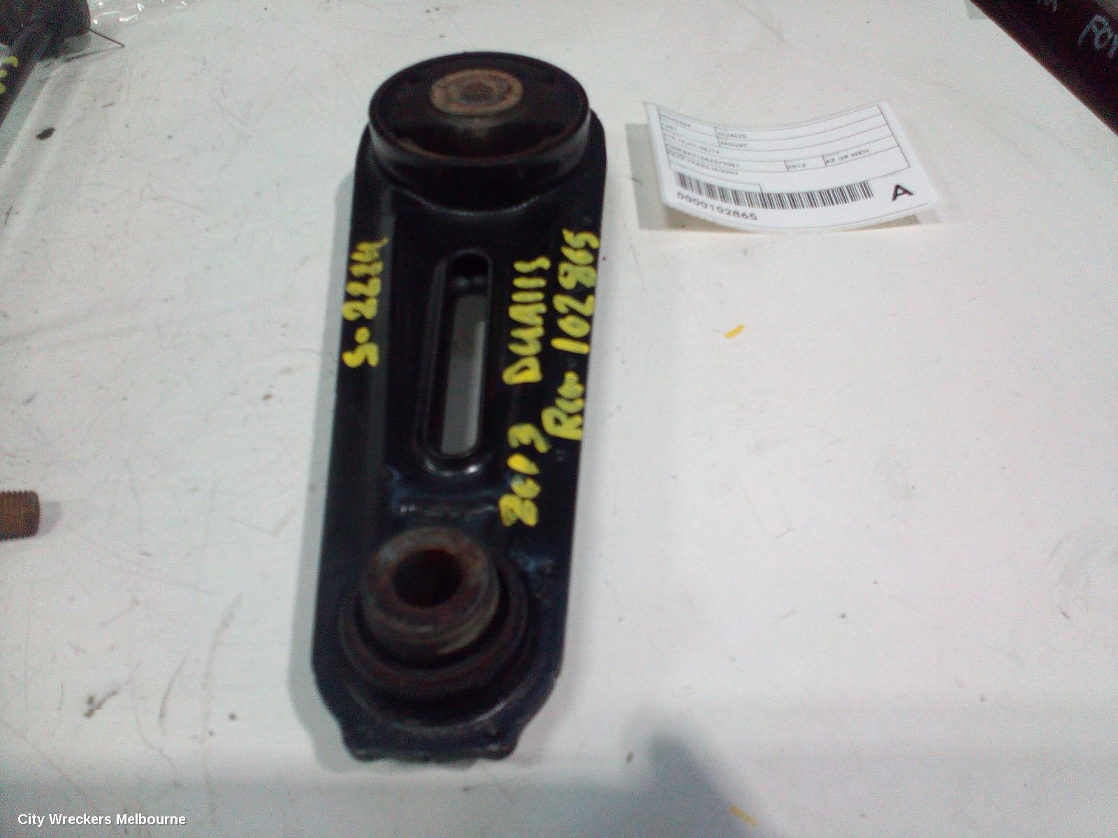 NISSAN DUALIS MOUNT, J10 10/2007 - 05/2014