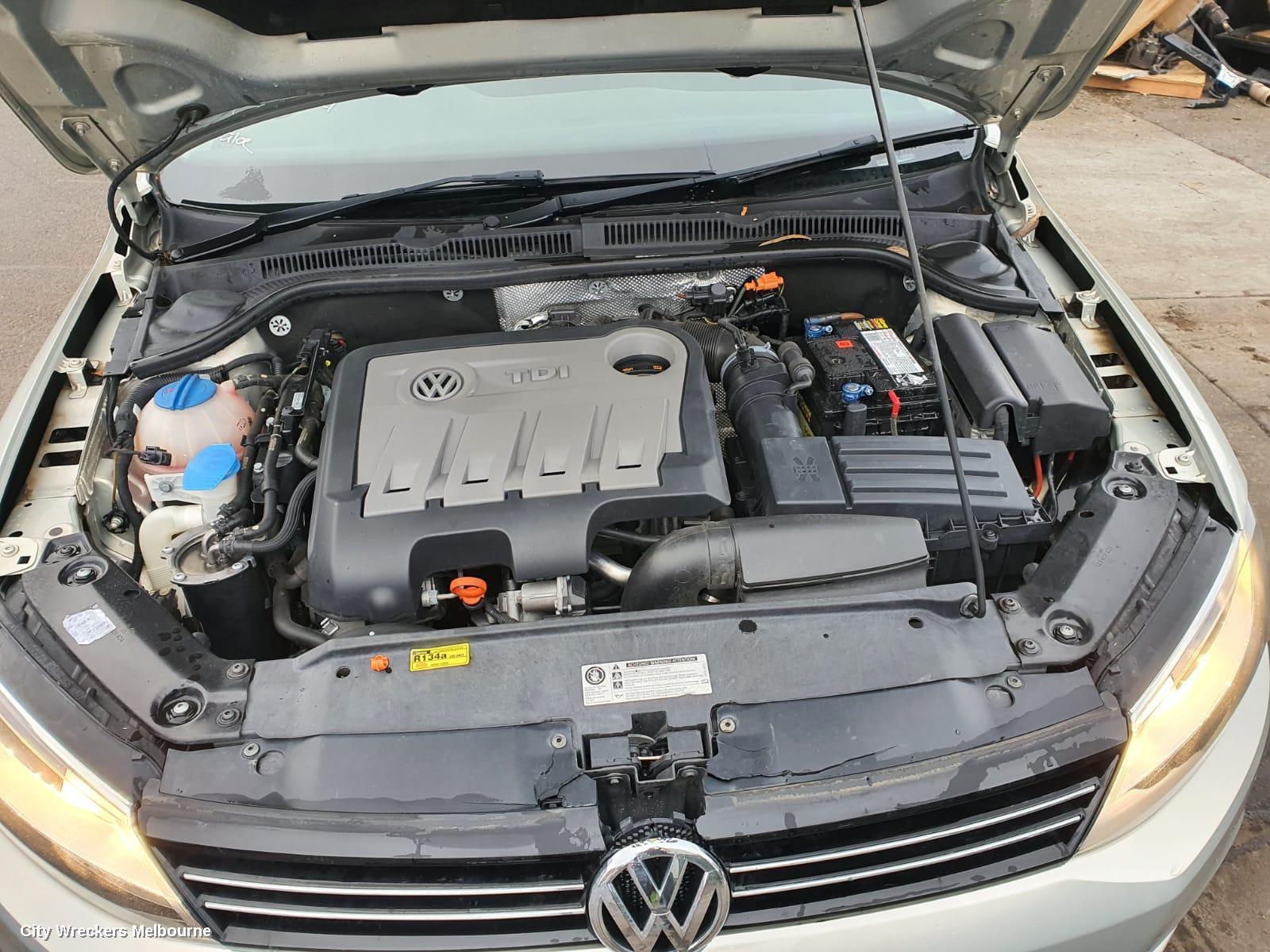 VOLKSWAGEN JETTA INTERCOOLER, DIESEL, CFFB CODE, 1B, 02/2011 - 12/2017