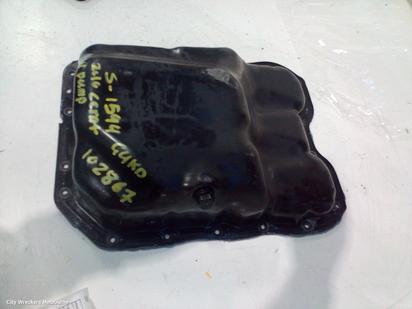 KIA CERATO OIL PUMP, TD, 10/2008 - 03/2013
