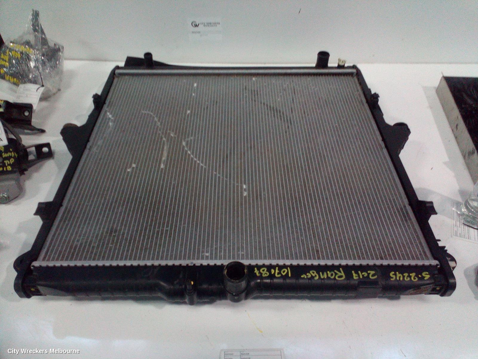 FORD RANGER RADIATOR, AUTO, 2.2, DIESEL, PX SERIES 1-3, 06/2011 - 04/2022