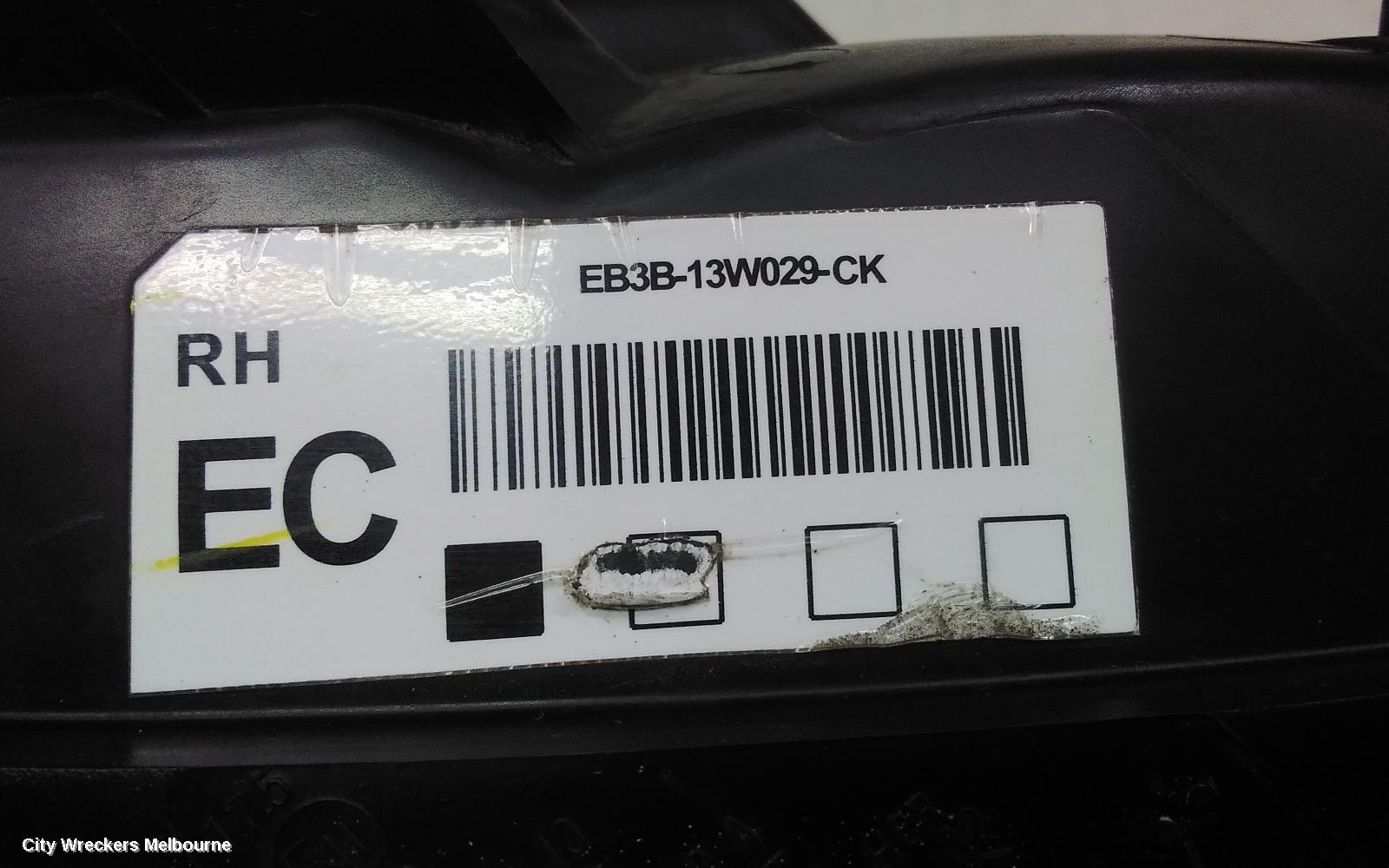 FORD RANGER RIGHT HEADLAMP, PX SERIES 2, XL/XLS/XLT, W/ AMBER FLASHER TYPE, 06/2015 - 04/2022
