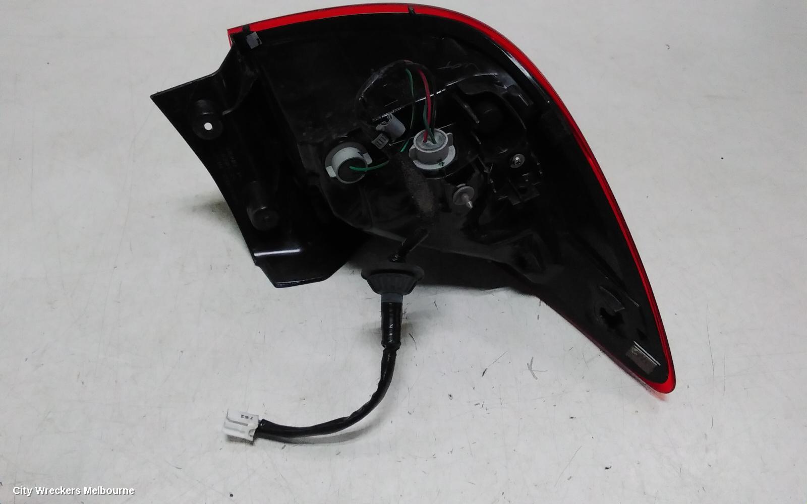 MAZDA 2 RIGHT TAILLIGHT, DJ, HATCH, HALOGEN TYPE, 09/2014 ONWARDS