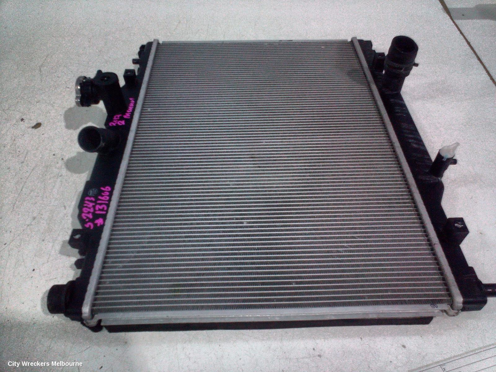 MAZDA 2 RADIATOR, MANUAL, 1.5, DJ/DL, 09/2014 ONWARDS