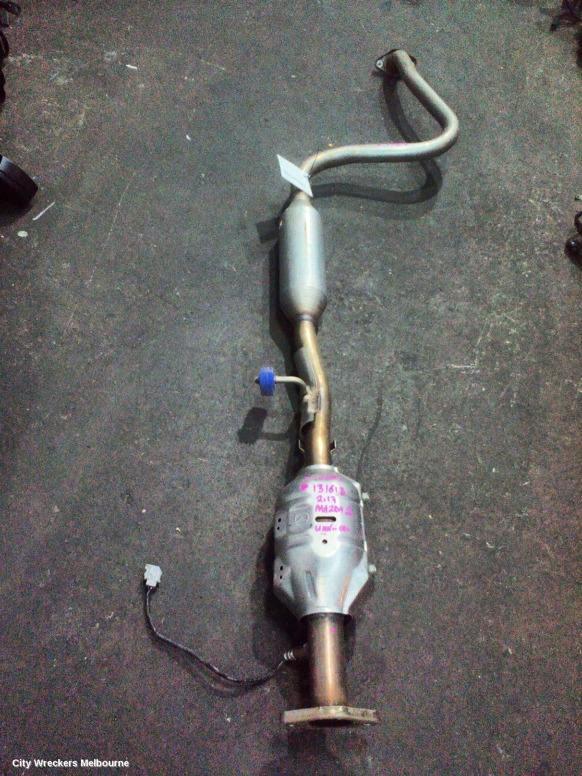MAZDA 2 CATALYTIC CONVERTER, UNDER CAR-CAT TYPE, PETROL, 1.5, F-5P, ELEC CAM ACTUATOR TYPE, DJ/DL, 09/2014 ONWARDS