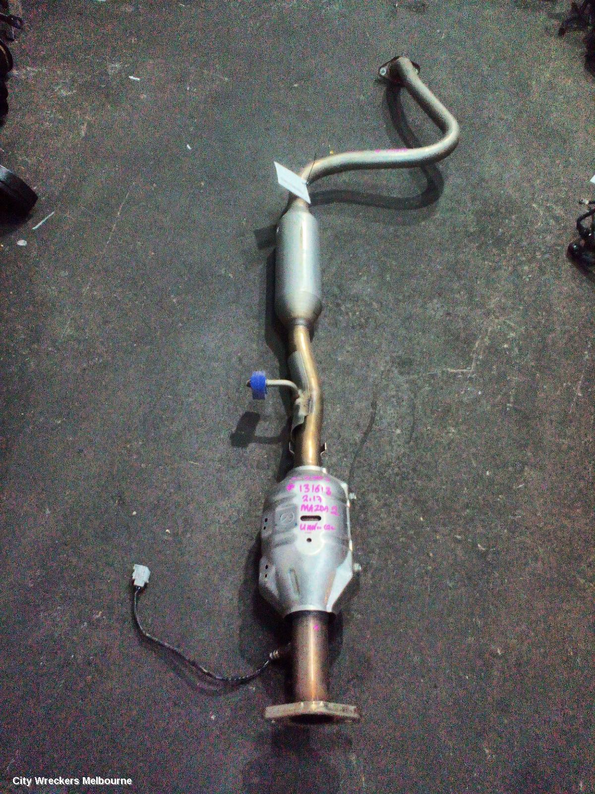MAZDA 2 CATALYTIC CONVERTER, UNDER CAR-CAT TYPE, PETROL, 1.5, F-5P, ELEC CAM ACTUATOR TYPE, DJ/DL, 09/2014 ONWARDS