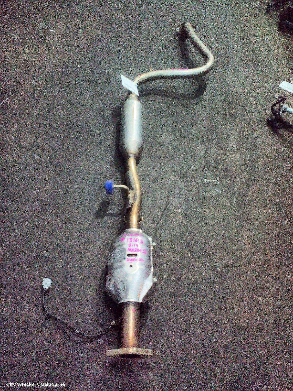 MAZDA 2 CATALYTIC CONVERTER, UNDER CAR-CAT TYPE, PETROL, 1.5, F-5P, ELEC CAM ACTUATOR TYPE, DJ/DL, 09/2014 ONWARDS