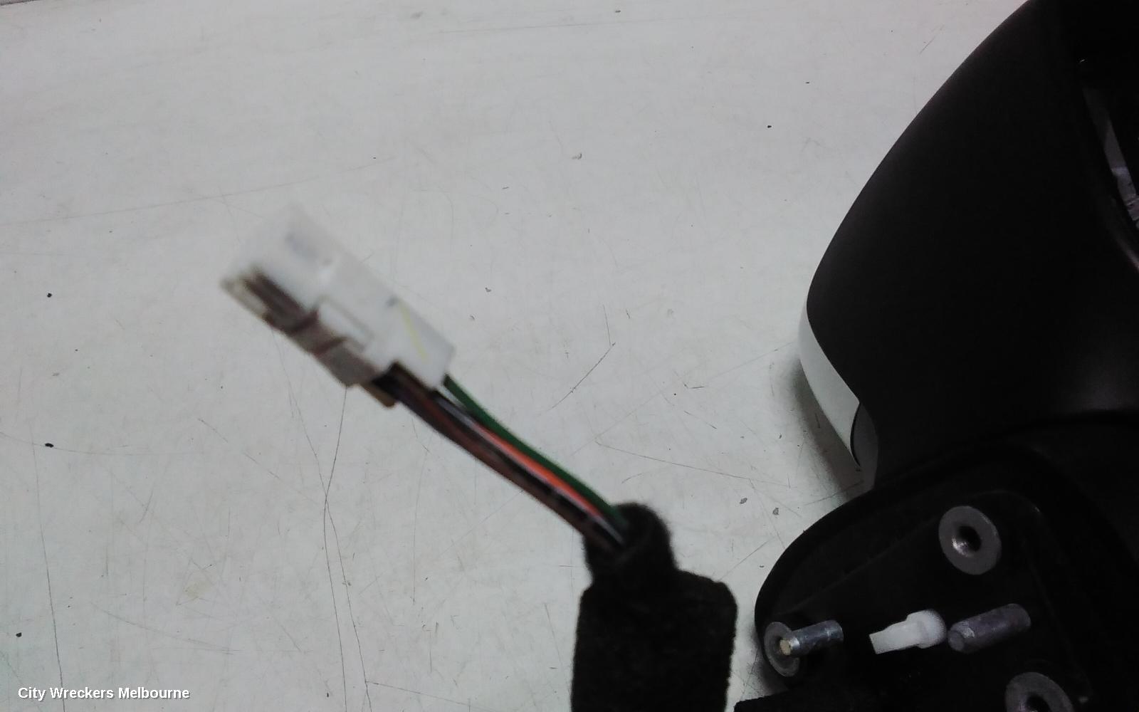 MAZDA 2 RIGHT DOOR MIRROR, DJ/DL, HATCH/SEDAN, POWER FOLD, NON BLIND SPOT TYPE, 01/2017 - 10/2019