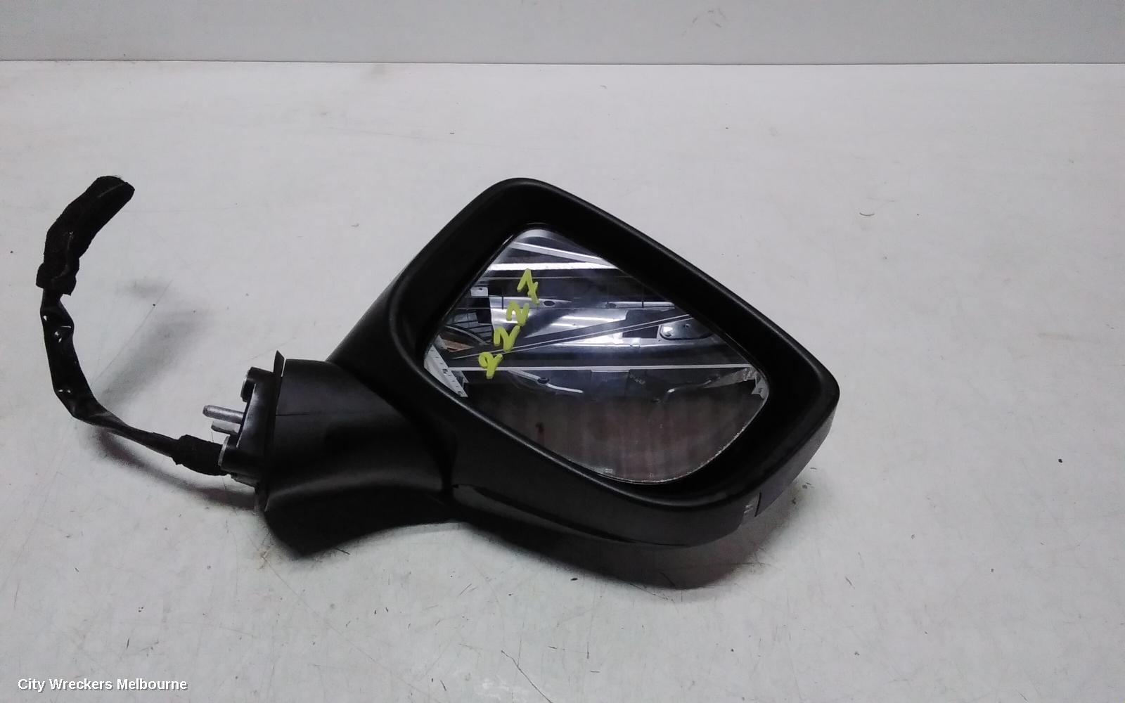 MAZDA 2 RIGHT DOOR MIRROR, DJ/DL, HATCH/SEDAN, POWER FOLD, NON BLIND SPOT TYPE, 01/2017 - 10/2019