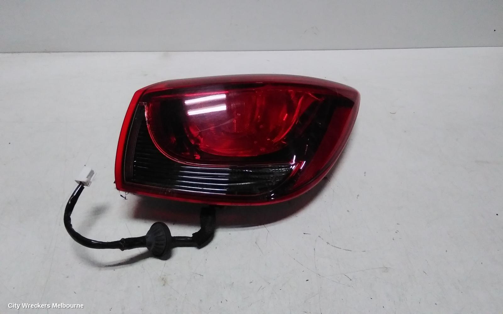 MAZDA 2 RIGHT TAILLIGHT, DJ, HATCH, HALOGEN TYPE, 09/2014 ONWARDS
