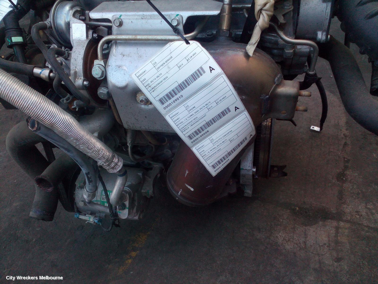 MG GS CATALYTIC CONVERTER, SAS2, 1.5, PETROL, 09/2016 - 08/2019