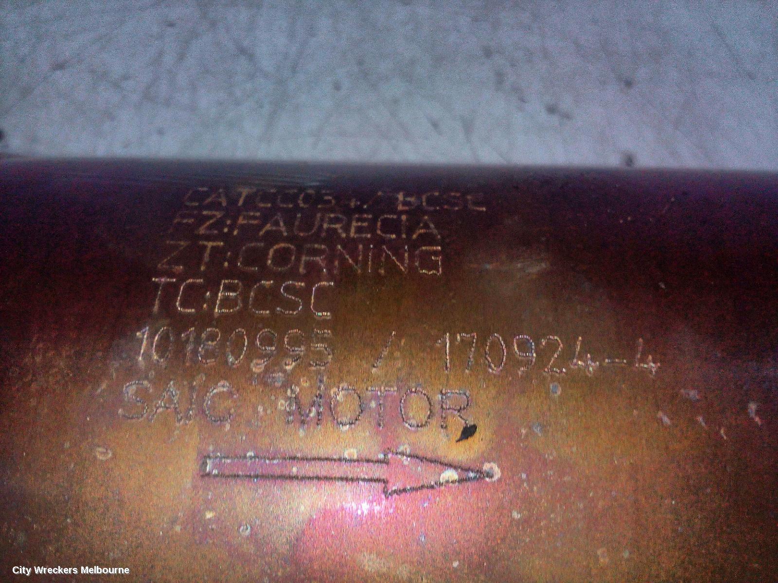 MG GS CATALYTIC CONVERTER, SAS2, 1.5, PETROL, 09/2016 - 08/2019