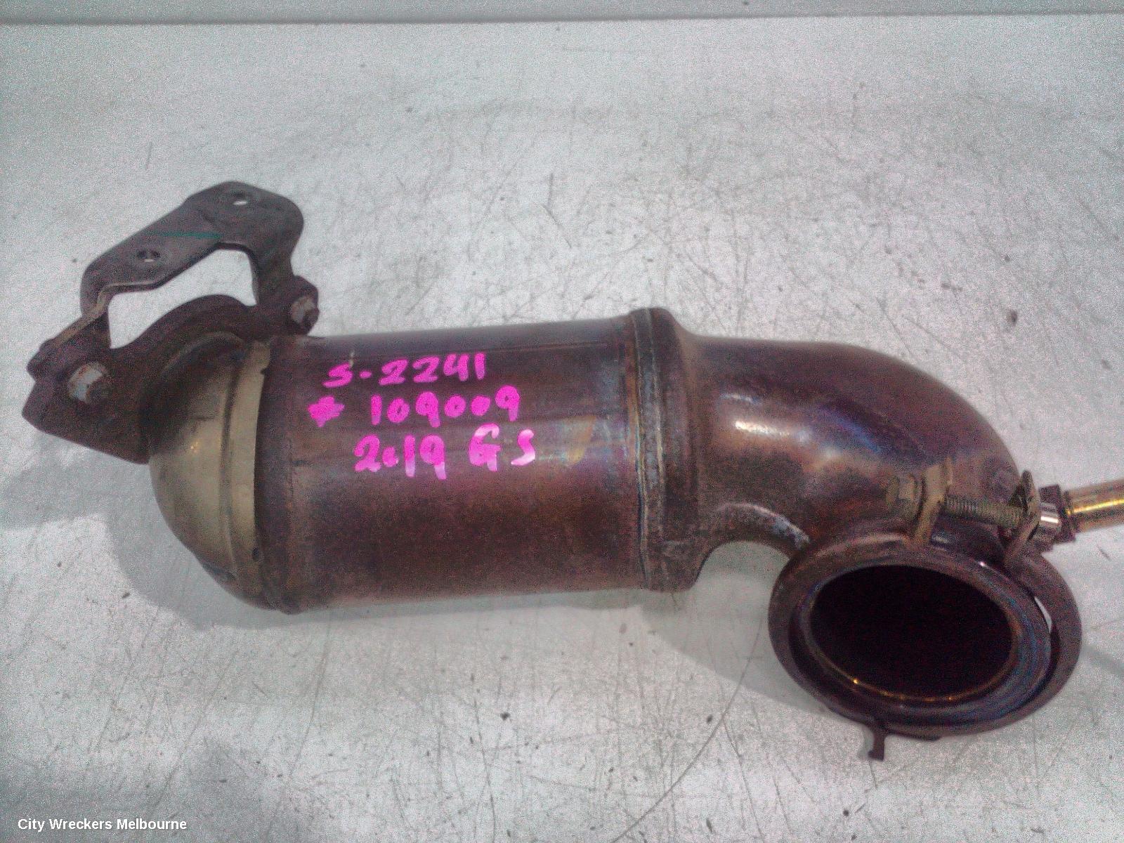 MG GS CATALYTIC CONVERTER, SAS2, 1.5, PETROL, 09/2016 - 08/2019