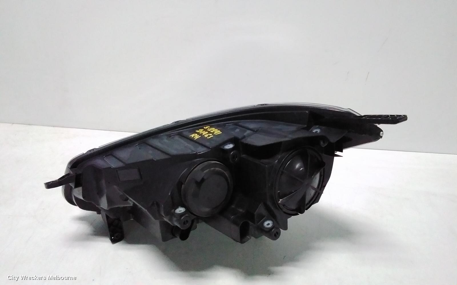 MG GS RIGHT HEADLAMP, SAS2, W/ HALOGEN TYPE, 09/2016 - 08/2019