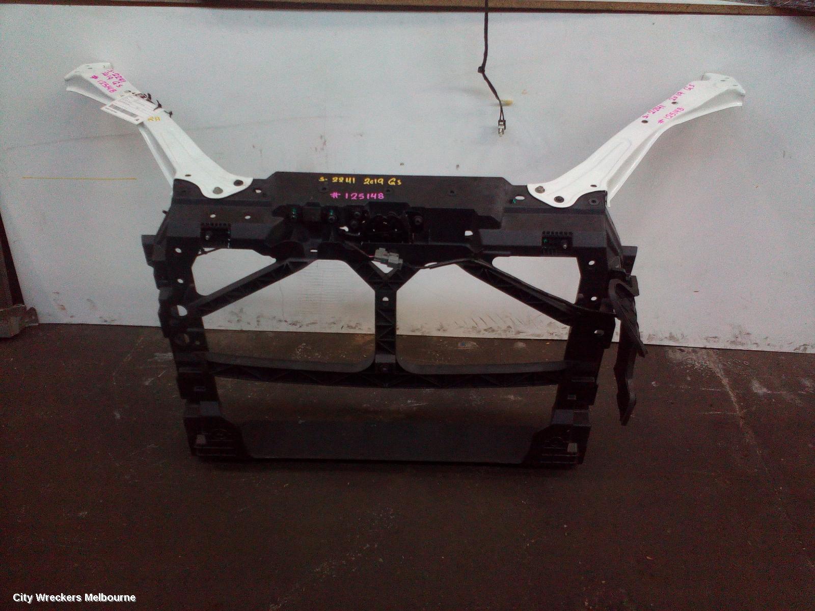 MG GS RADIATOR SUPPORT, SAS2, 09/2016 - 08/2019