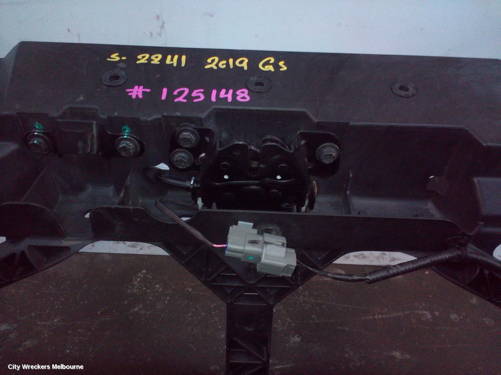 MG GS RADIATOR SUPPORT, SAS2, 09/2016 - 08/2019