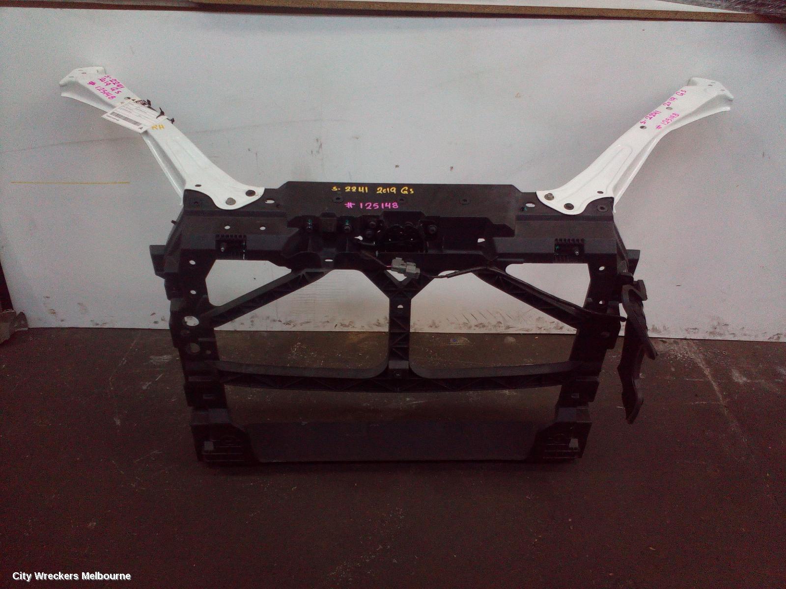 MG GS RADIATOR SUPPORT, SAS2, 09/2016 - 08/2019