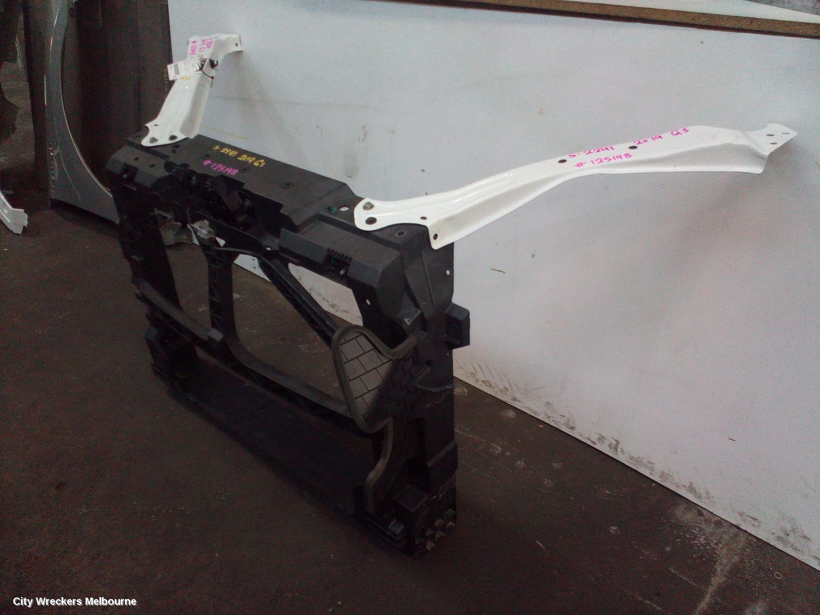 MG GS RADIATOR SUPPORT, SAS2, 09/2016 - 08/2019