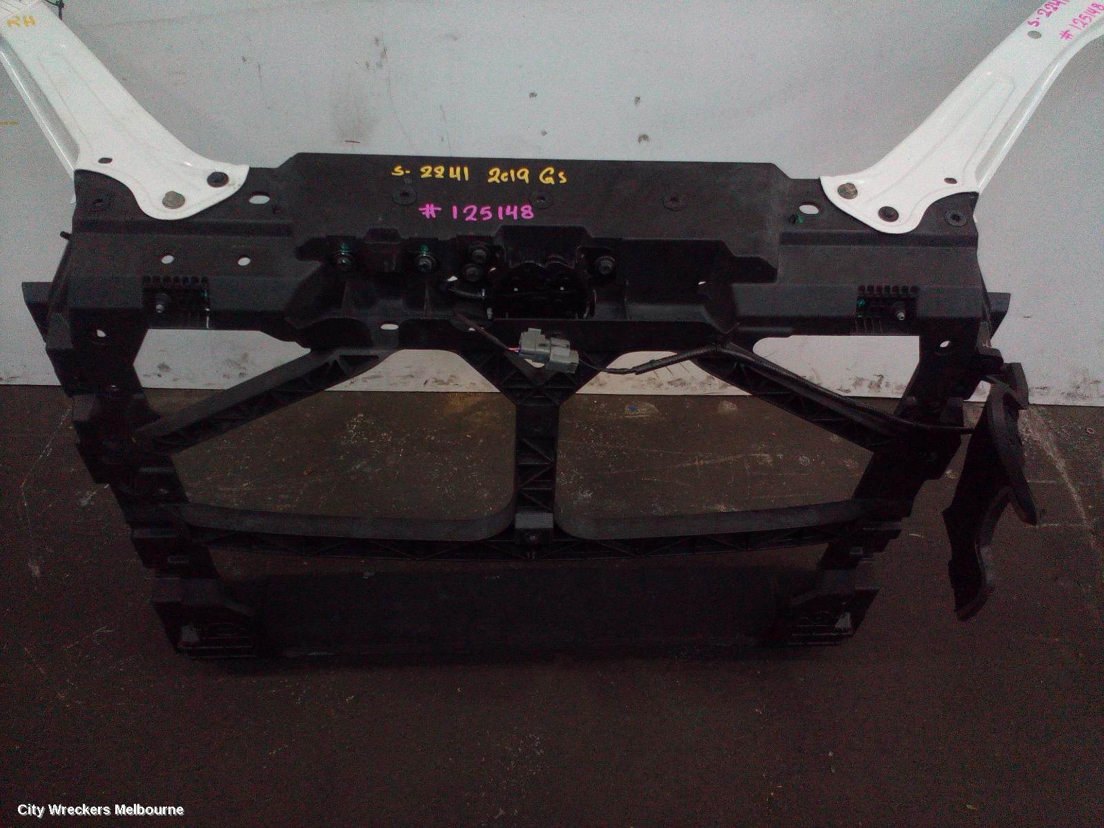 MG GS RADIATOR SUPPORT, SAS2, 09/2016 - 08/2019