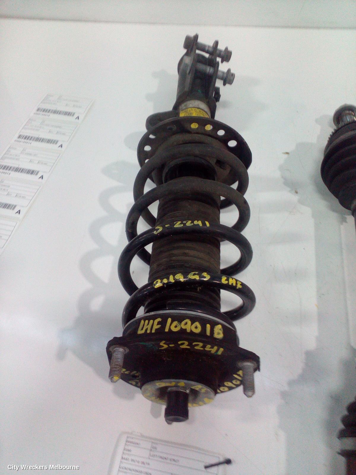 MG GS LEFT FRONT STRUT, SAS2, 09/2016 - 08/2019