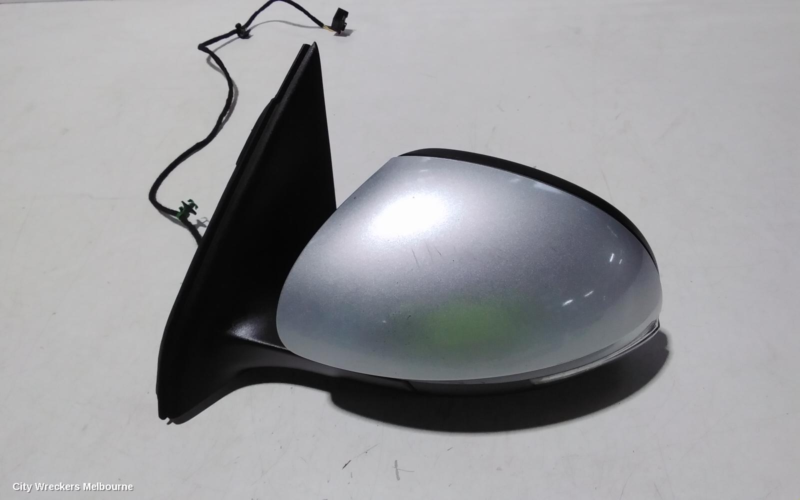 VOLKSWAGEN TIGUAN LEFT DOOR MIRROR, 5N, MANUAL FOLD (6XN), HEATED TYPE, 05/2008 - 08/2016