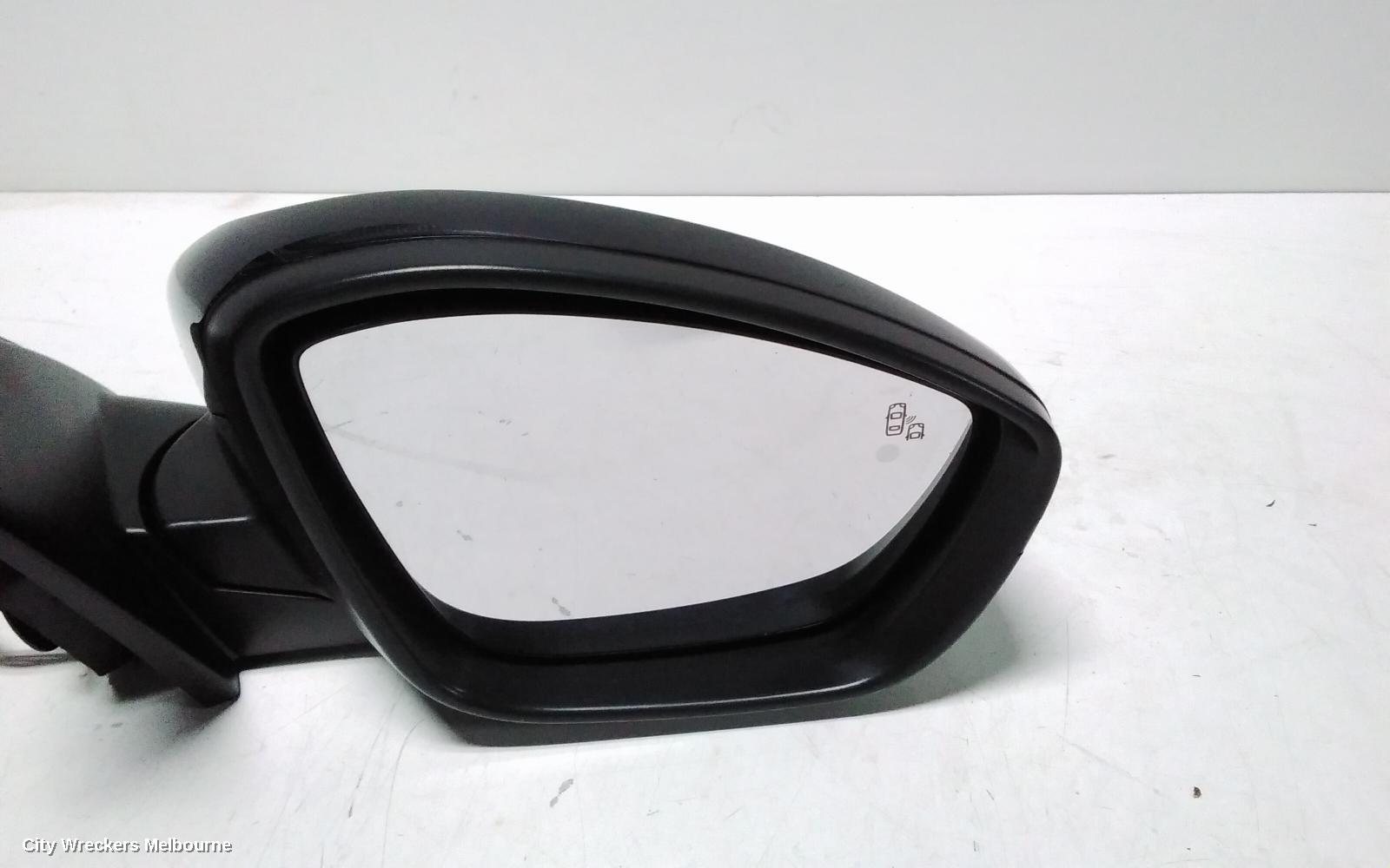 PEUGEOT 308 RIGHT DOOR MIRROR, T9, POWER FOLD, W/ BLINDSPOT TYPE, 10/2014 - 01/2021