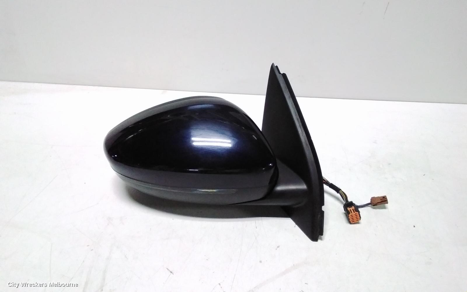 PEUGEOT 308 RIGHT DOOR MIRROR, T9, POWER FOLD, W/ BLINDSPOT TYPE, 10/2014 - 01/2021