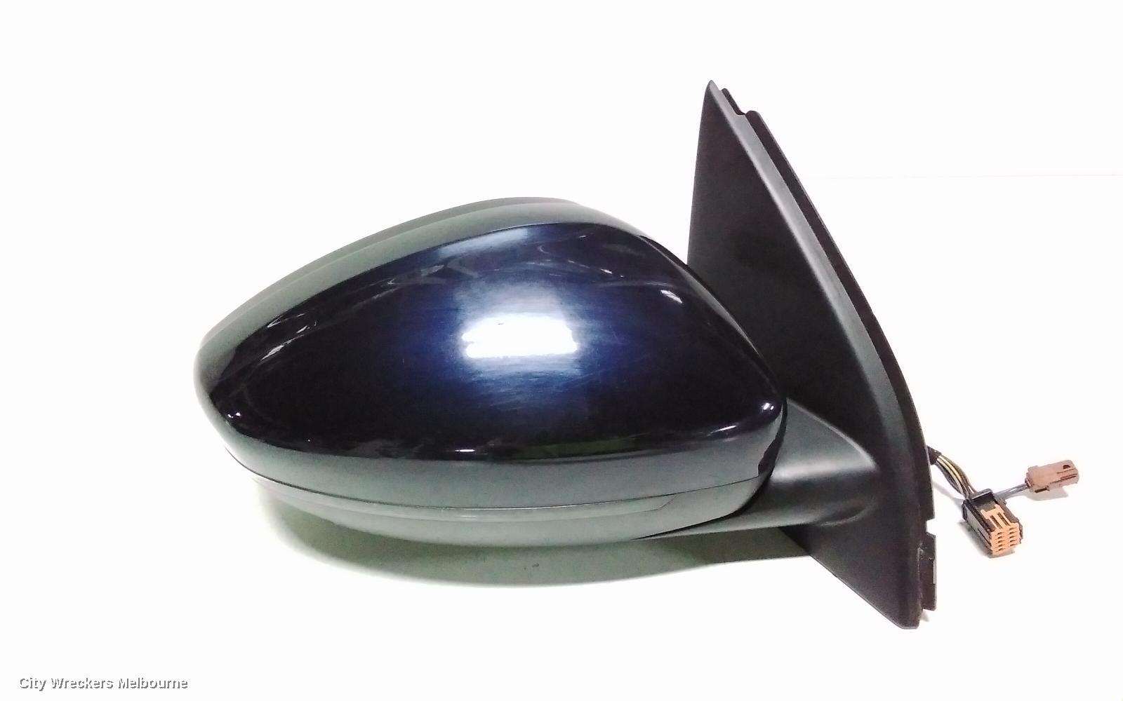 PEUGEOT 308 RIGHT DOOR MIRROR, T9, POWER FOLD, W/ BLINDSPOT TYPE, 10/2014 - 01/2021