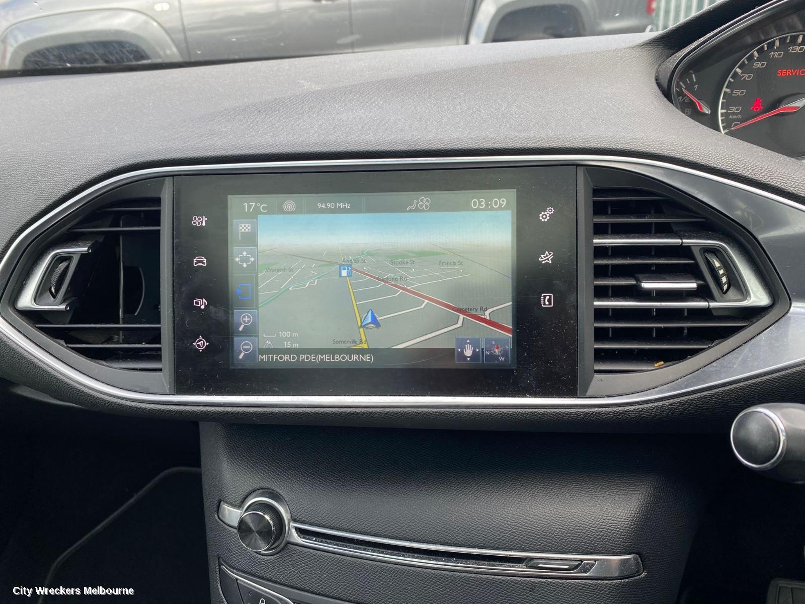 PEUGEOT 308 RADIO/CD/DVD/SAT/TV, NAVIGATION MODULE, T9, 10/2014 - 01/2021
