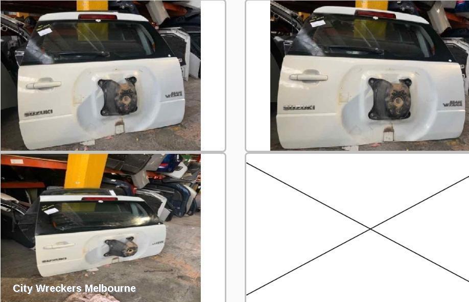 SUZUKI VITARA BOOTLID/TAILGATE, TAILGATE, GRAND VITARA, JB, WAGON, 04/2005 - 09/2008