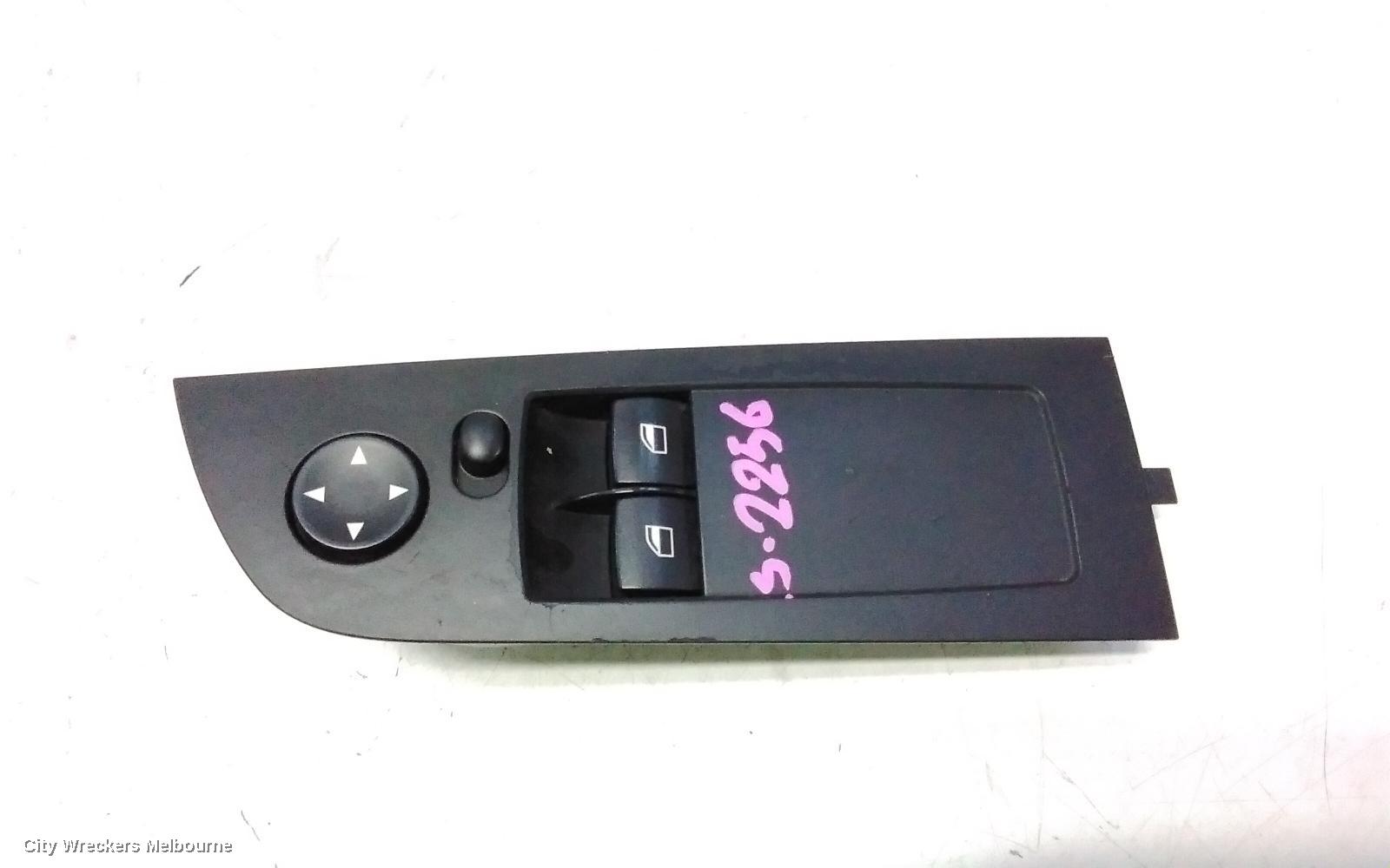 BMW 3 SERIES PWR DR WIND SWITCH, RH FRONT (MASTER SWITCH), E92, COUPE, 08/2006 - 05/2013