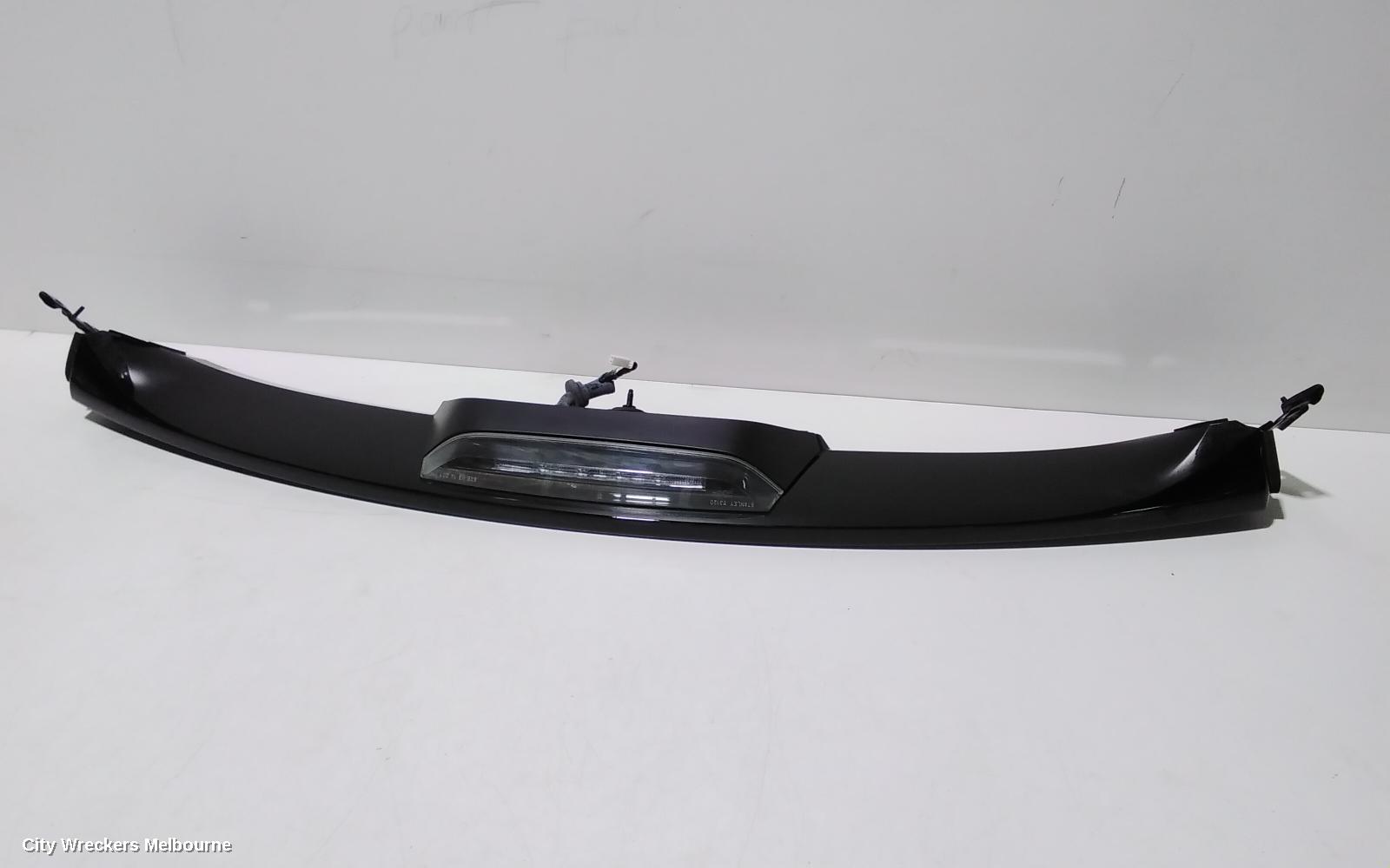 HONDA CIVIC REAR SPOILER, 10TH GEN, HATCH, CENTRE, W/ STOP LAMP TYPE, 05/2016 - 08/2021